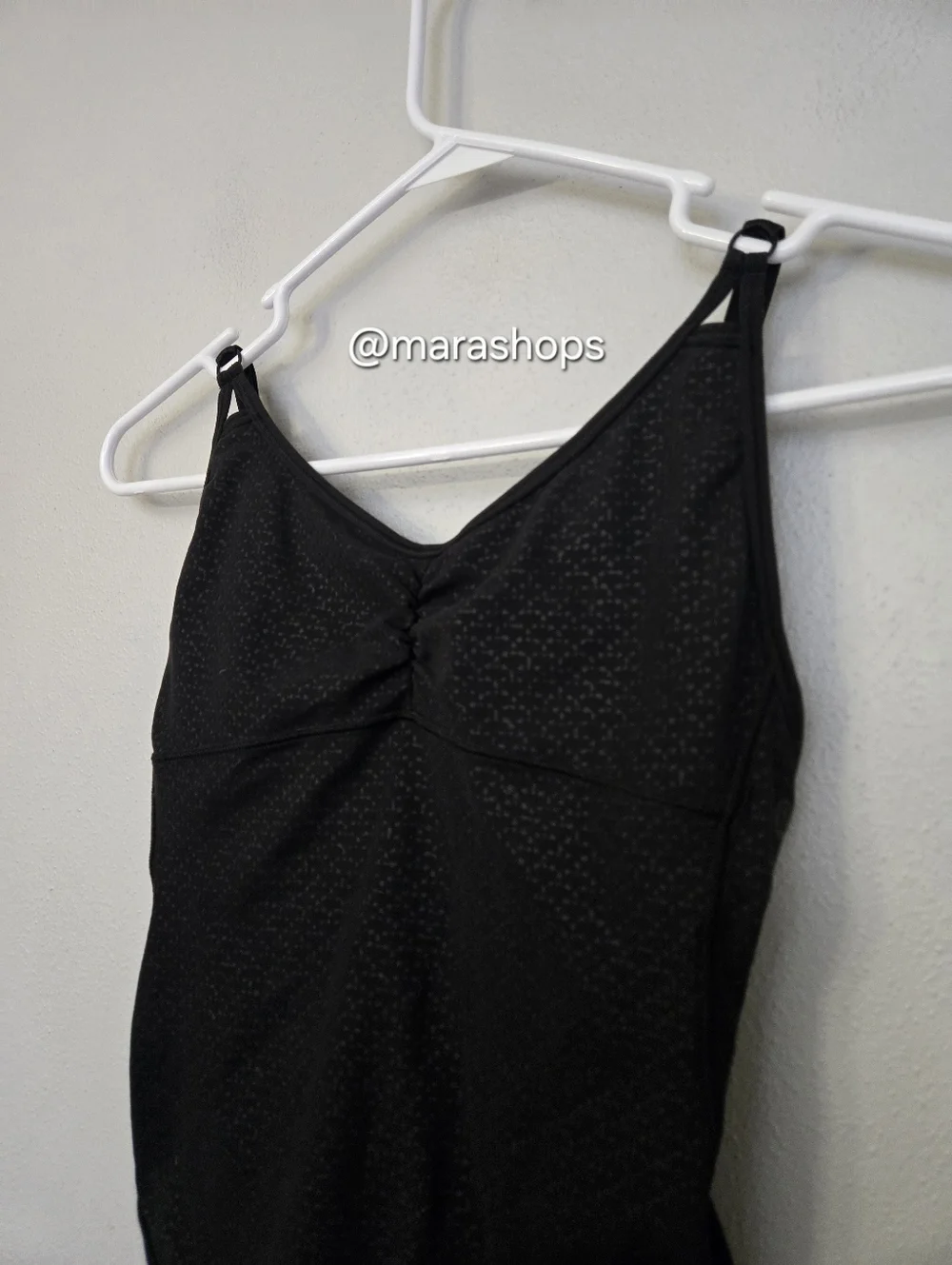 Lululemon The Easy Bodysuit Monochromic Black Emboss
